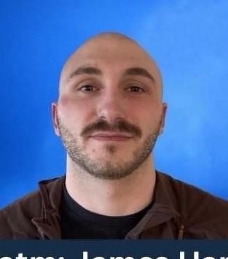 No 8 James Hart - Vital try for The Blues No 8 James Hart - Vital try for The Blues